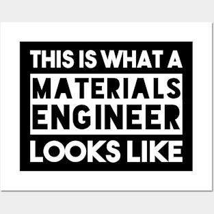 materials engineer Posters and Art